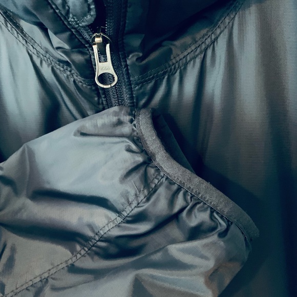 LL Bean Men's Jacket Lightweight Fleece-lined Full Zip Nylon Blue XL - Picture 5 of 5